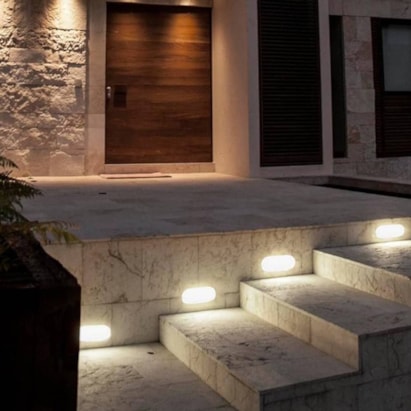 Luminária Tartaruga FoxLux 12W 6000K Branco - LED93.07