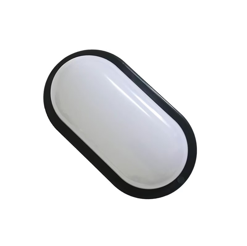 Luminária Tartaruga LED Preta 12W 6000K Delis - DS3403