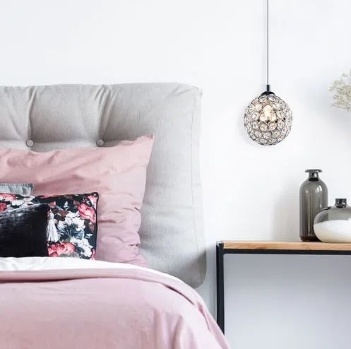 Lustre Pendente Bella Arpejo Cristal - GA011