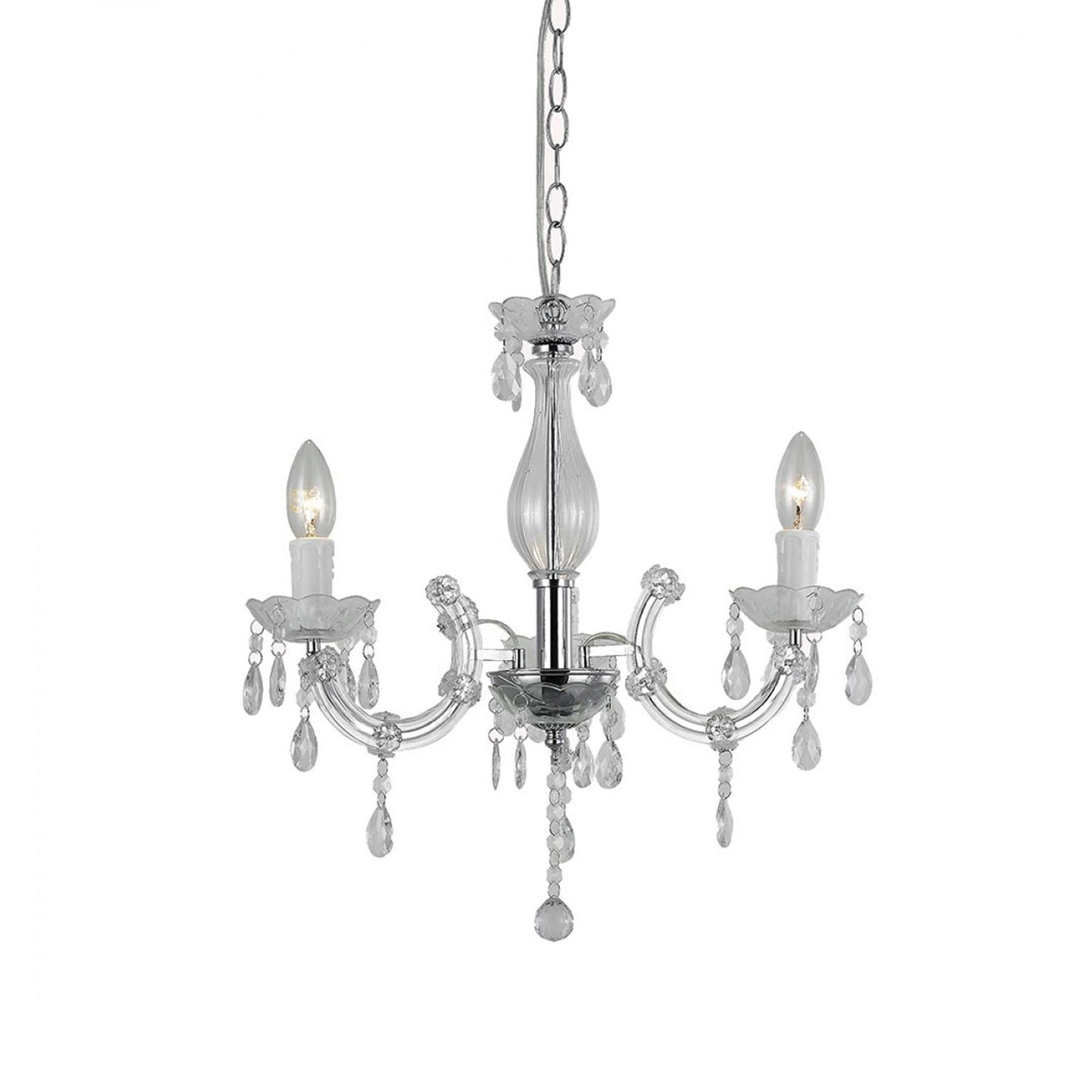Lustre Pendente Bronzearte Treviso 3L 40W E14 - LD941603LS