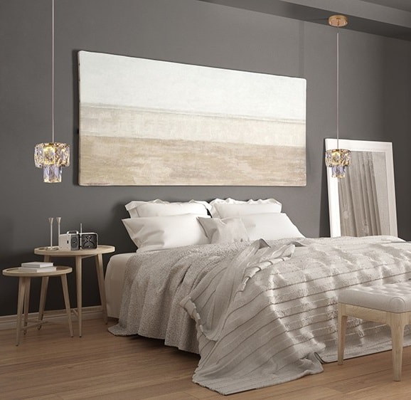 Lustre Startec Mini Fasano Dourado