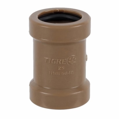 Luva de Correr PVC Soldável Tigre 25mm 3/4