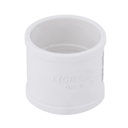 Luva PVC Simples para Esgoto Tigre 40mm 1.1/2