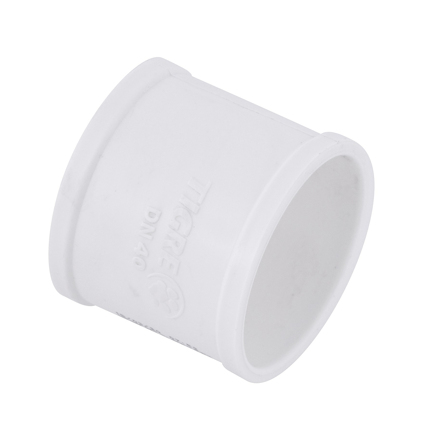 Luva PVC Simples para Esgoto Tigre 40mm 1.1/2