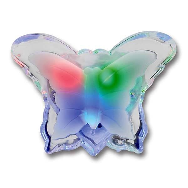 Luz Noturna LED Bronzearte Borboleta RGB 127V - LNL6ARGB