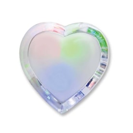 Luz Noturna LED Bronzearte Coração RGB 127V - LNL7ARGB