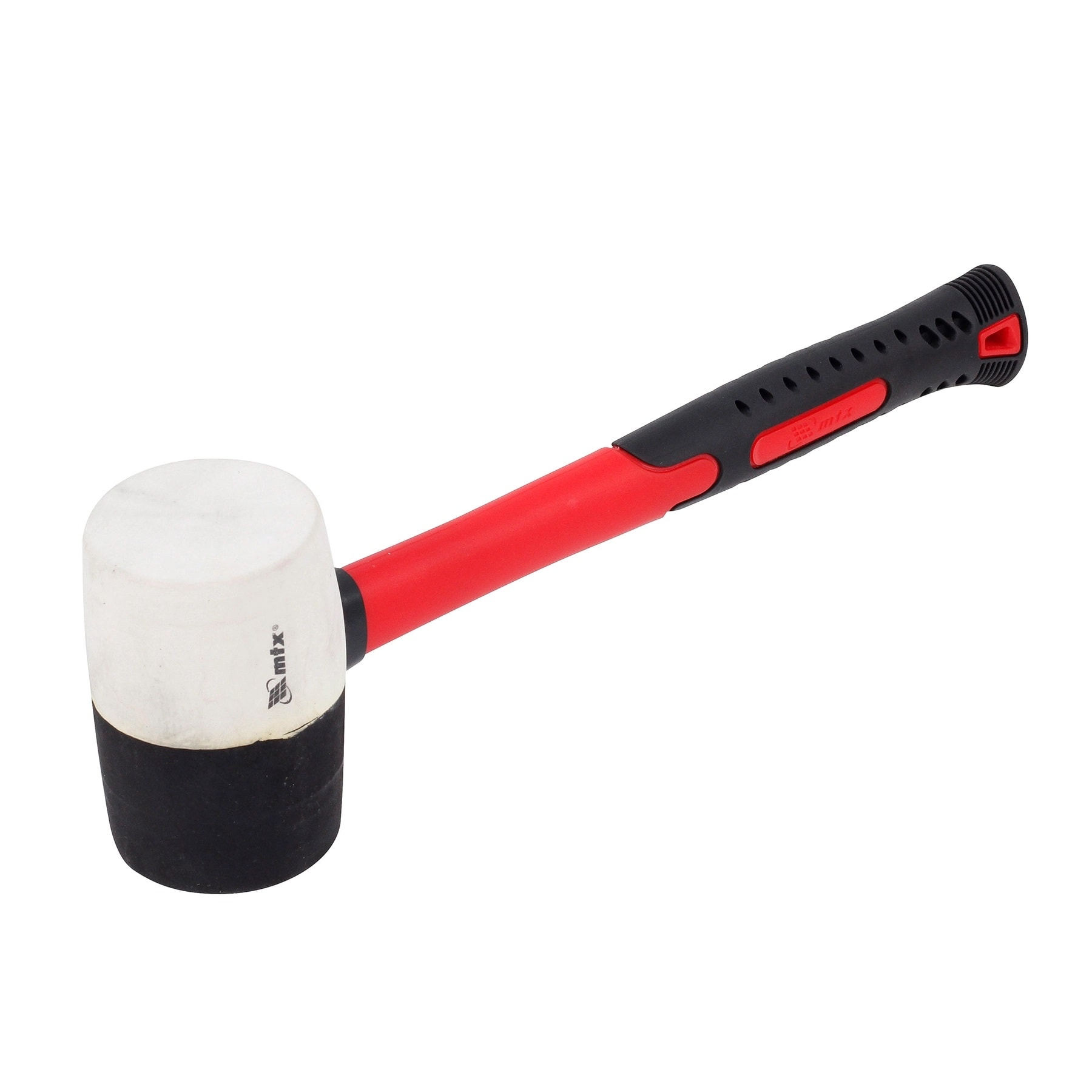 Martelo de Borracha 450g MTX Preto e Branco - 111719