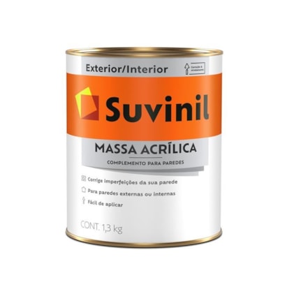 Massa Acrílica Suvinil 1,3Kg