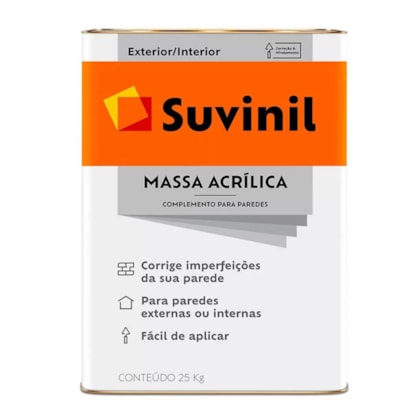 Massa Acrílica Suvinil 25kg