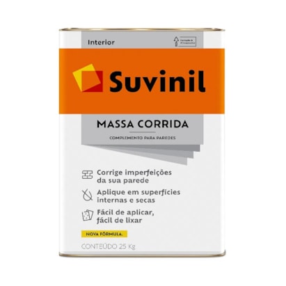 Massa Corrida PVA Suvinil 25Kg
