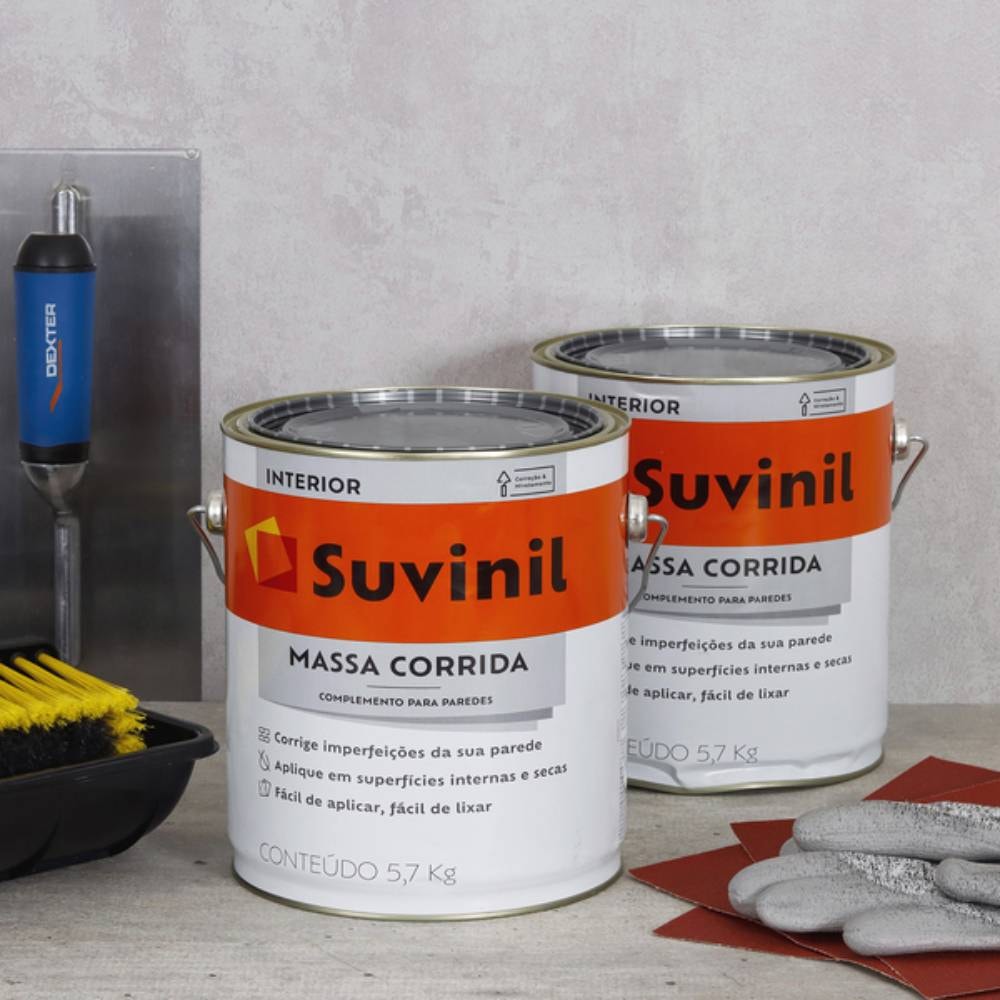 Massa Corrida PVA Suvinil 5,7Kg