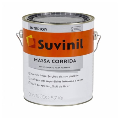 Massa Corrida PVA Suvinil 5,7Kg