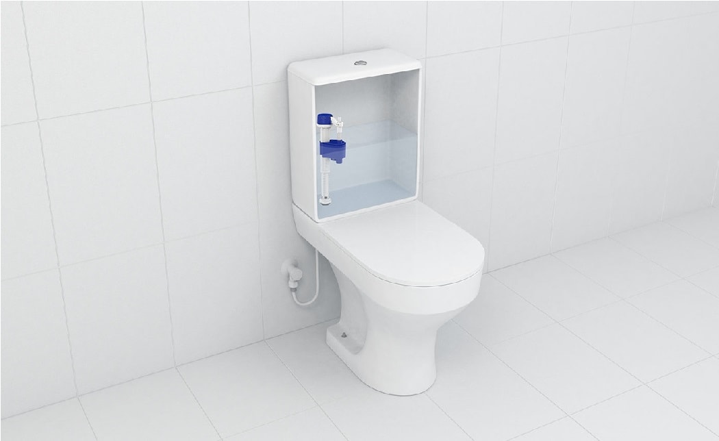 Mecanismo Caixa Acoplada Entrada Universal Censi - 9000-1