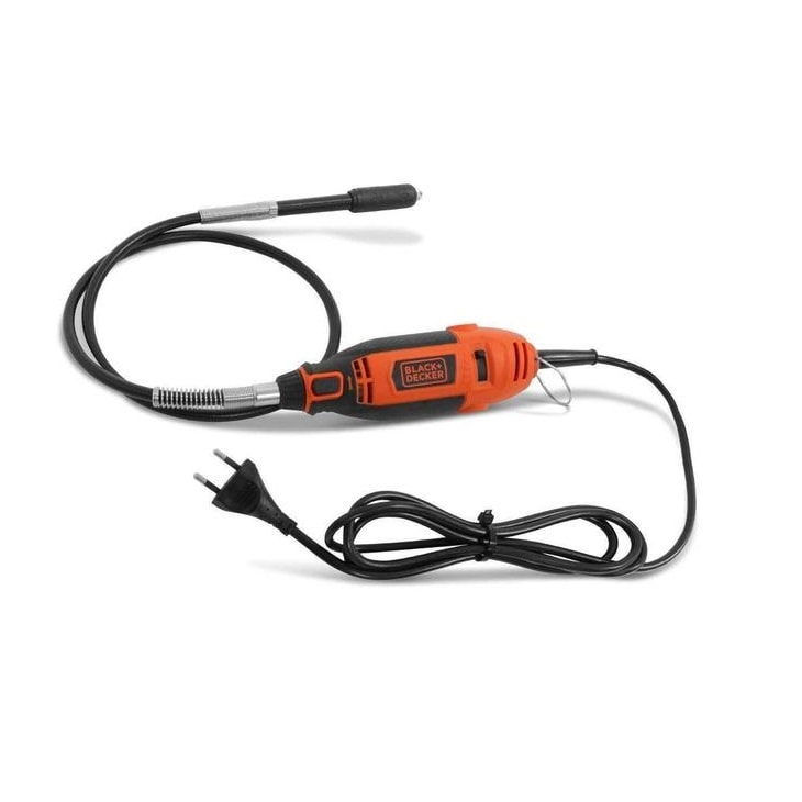 Micro Retifica Black+Decker Kit com Maleta e 113 Acessórios 180w 127v - RT18KA-BR