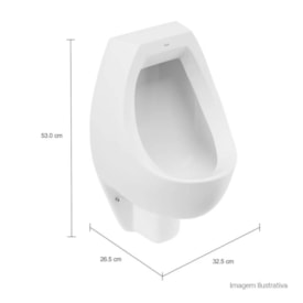 Mictório Deca com Sifão Integrado Branco - M.715.17