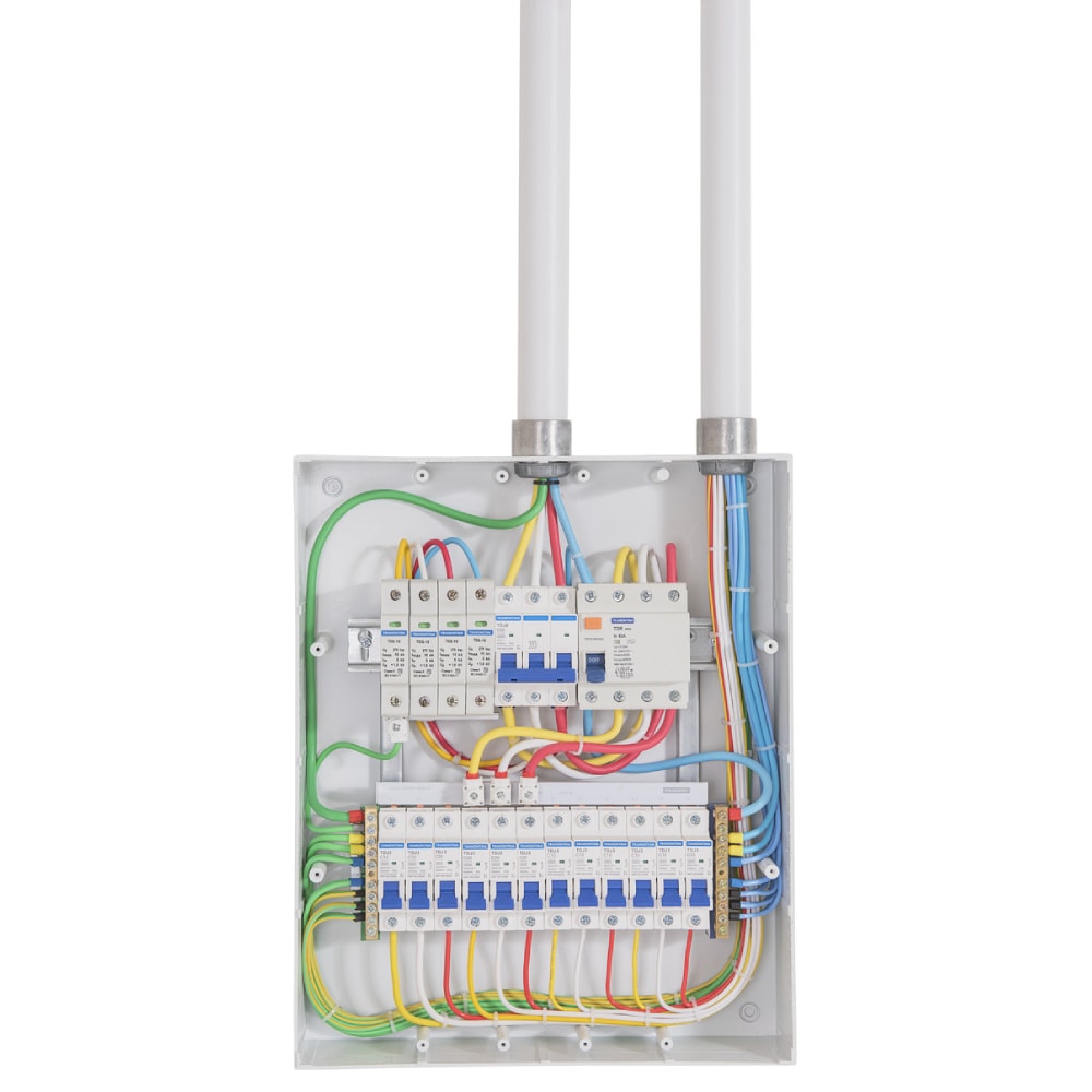 Minidisjuntor TDJ3 3 P 40 A 3 kA curva C Tramontina - 58013109