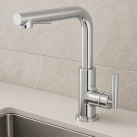 Misturador Monocomando Bica Articulada Para Cozinha Deca Beta Cromado - 2256.C109.F.INT