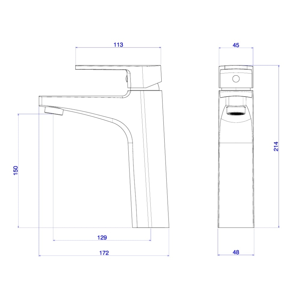 Misturador Monocomando Para Banheiro Deca Level Bica Média Cromado - 2880.C26