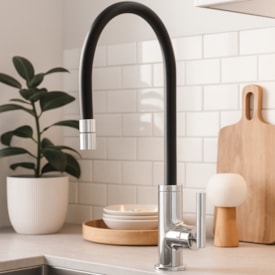 Misturador Monocomando Para Cozinha Deca Beta Bica Alta Cromado - 2256.C109.F.EXT