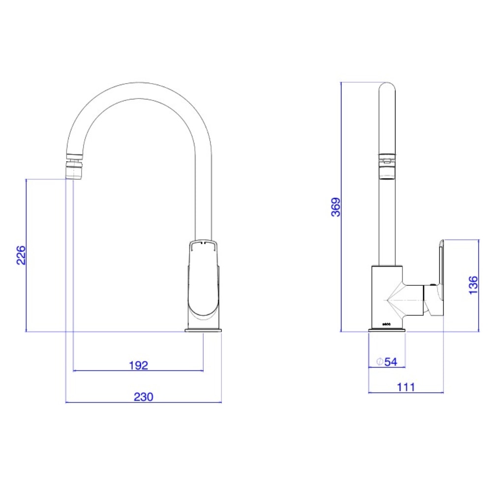 Misturador Monocomando para Cozinha Deca Level One Mesa Cromado - 2251.C