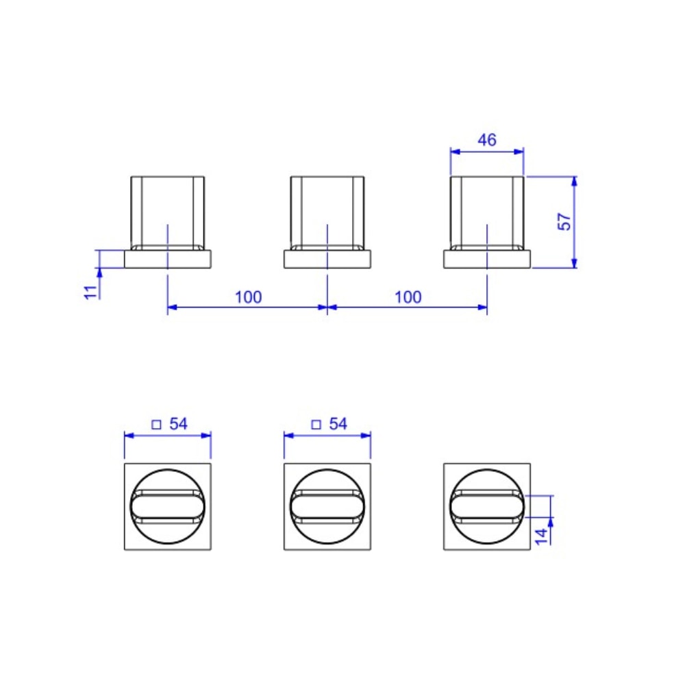 Misturador para Bidê Deca Polo C33 Cromado - 1895.C33