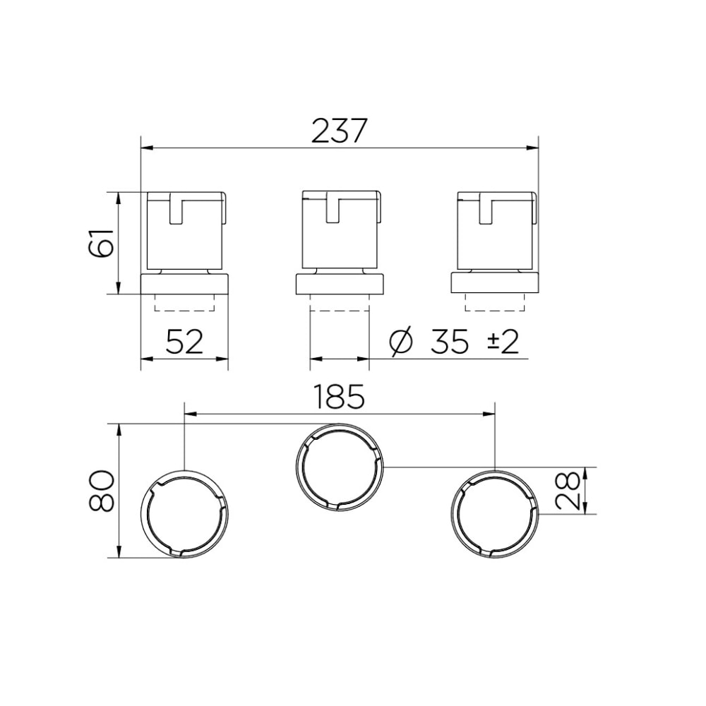 Misturador para Bidê Docol Riva Cromado - 90004701006