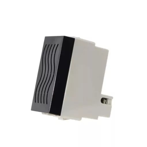 Módulo Campainha Margirius Sleek Cigarra 127V Preto Brilhante - 16543