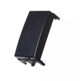 Módulo Cego Margirius Clean 2 Unidades Preto Ebony Acetinado - 16504