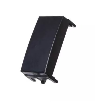 Módulo Cego Margirius Clean 2 Unidades Preto Ebony Acetinado - 16504