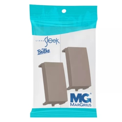 Módulo Cego Margirius Sleek 2 Unidades Argila - 22071