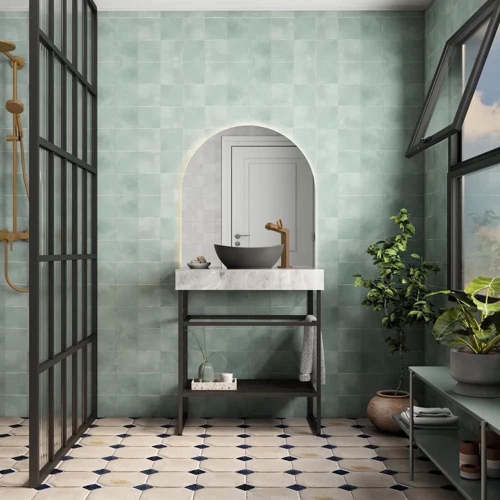 Módulo de Banheiro em Alumínio Cozimax Asti 80cm Preto - 102049