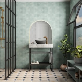 Módulo de Banheiro em Alumínio Cozimax Asti 80cm Preto - 102049