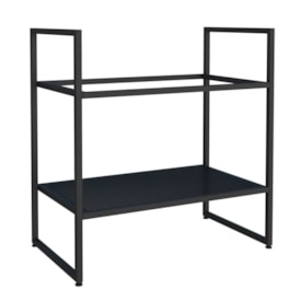 Módulo de Banheiro em Alumínio Cozimax Asti 80cm Preto - 102049