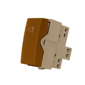 Módulo Interruptor Pulsador Campainha 10A Sleek MarGirius - 19105