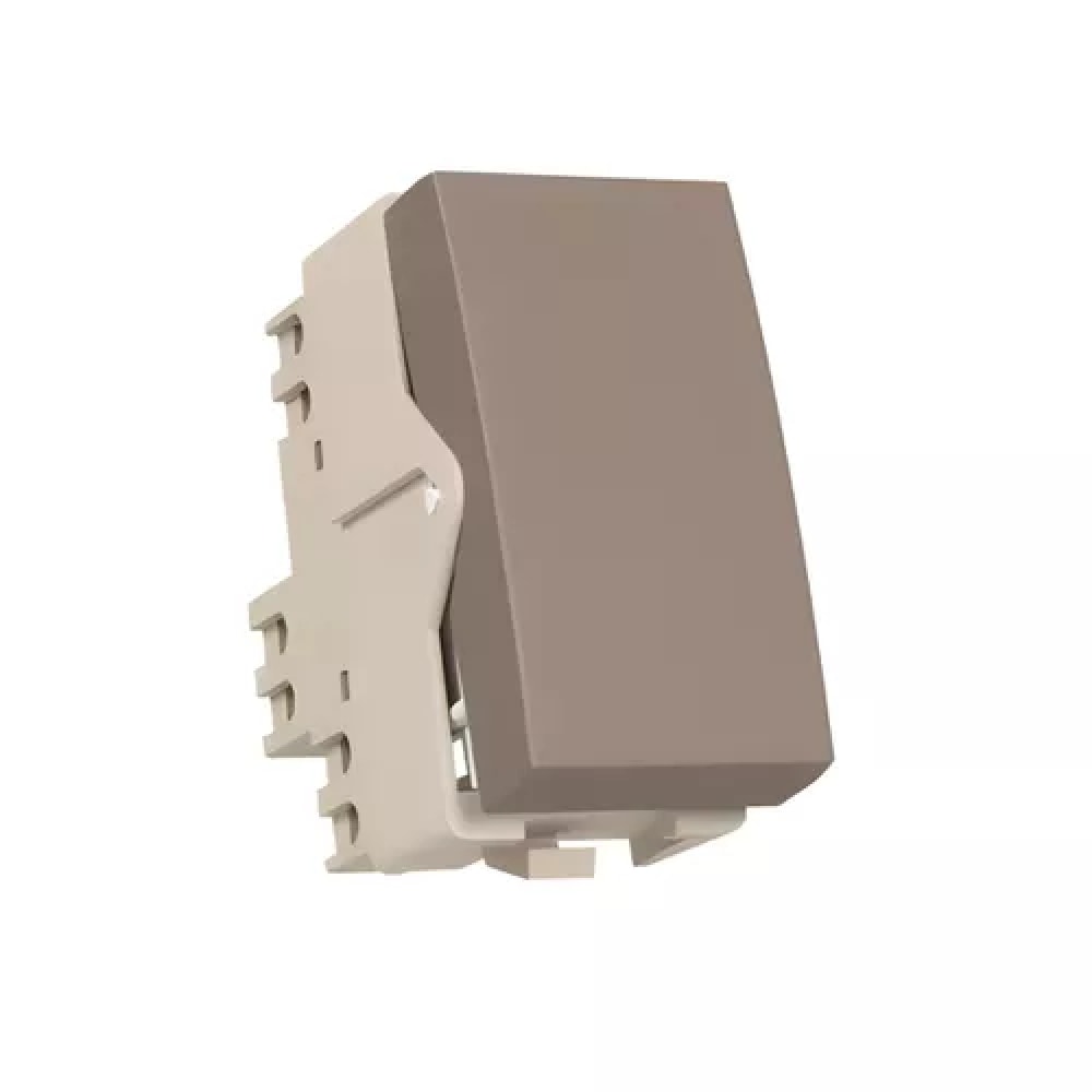 Módulo Interruptor Simples Margirius Sleek 10A 250V Argila - 22065