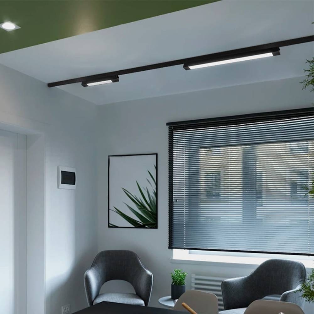Módulo LED para Trilho Nordecor Duli 35W 3000K Preto - 6358