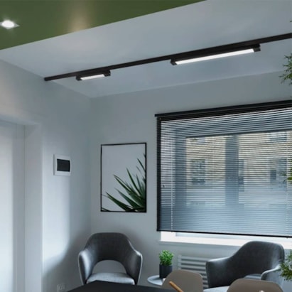 Módulo LED para Trilho Nordecor Duli 35W 3000K Preto - 6358