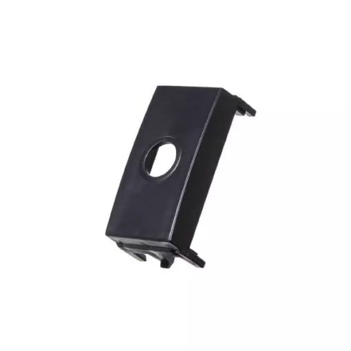 Módulo Saída de Fio Margirius Clean 2 Unidades Preto Ebony Acetinado - 16503