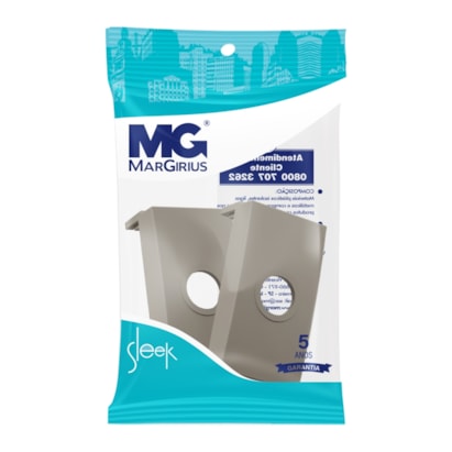 Módulo Saída de Fio Margirius Sleek 2 Unidades Argila - 22255