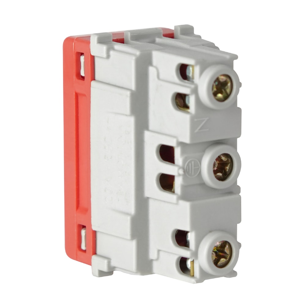 Módulo Tomada 2P+T Tramontina 20A 250V Vermelho - 57115039
