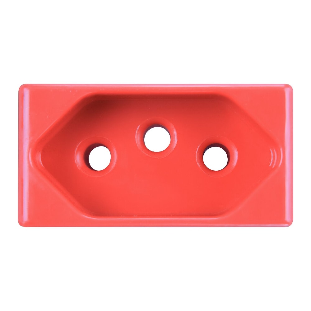 Módulo Tomada 2P+T Tramontina 20A 250V Vermelho - 57115039