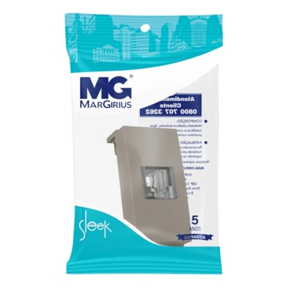 Módulo Tomada de Telefone Margirius Sleek RJ11 4 Fios Argila - 22262