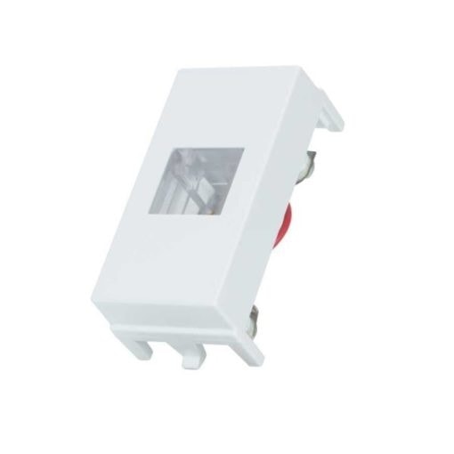 Módulo Tomada para Telefone Margirius Infiniti RJ11 4 Fios Branco - 17891