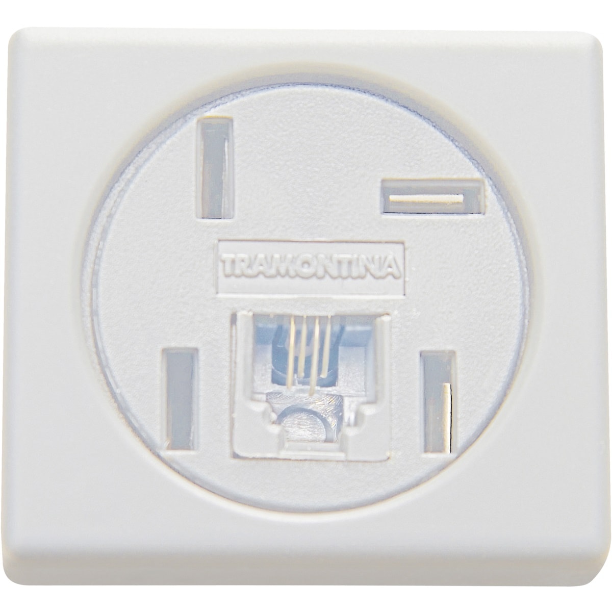 Módulo Tomada Telefone 4P e RJ 11 Tramontina Modelo Americano - 57115050