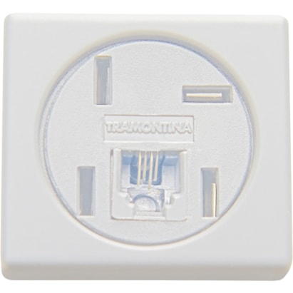 Módulo Tomada Telefone 4P e RJ 11 Tramontina Modelo Americano - 57115050