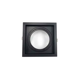 Moldura Spot de Embutir Evoled Conect AR111 GU10 17cm Preto - LE-5017
