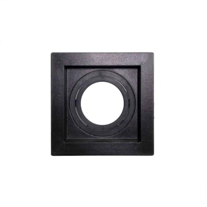 Moldura Spot de Embutir Evoled Conect AR70 GU10 17cm Preto - LE-5014