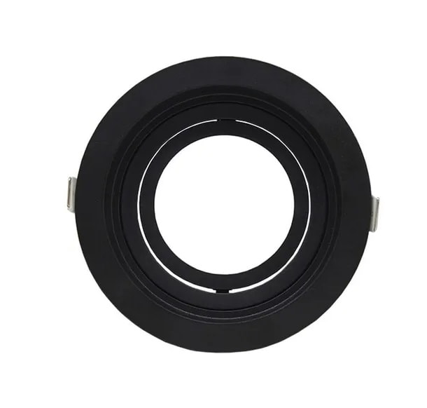 Moldura Spot de Embutir Save Energy Redonda Par20 Preto - SE-330.976