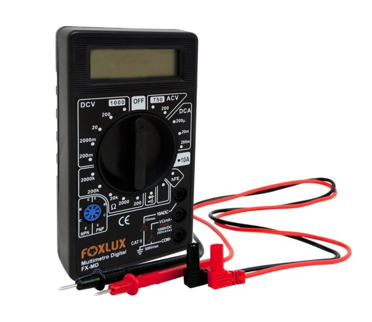 Multímetro Digital Com Testador Foxlux - 30.03