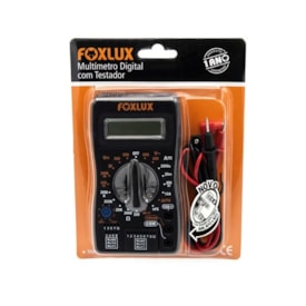 Multímetro Digital Com Testador Foxlux - 30.03